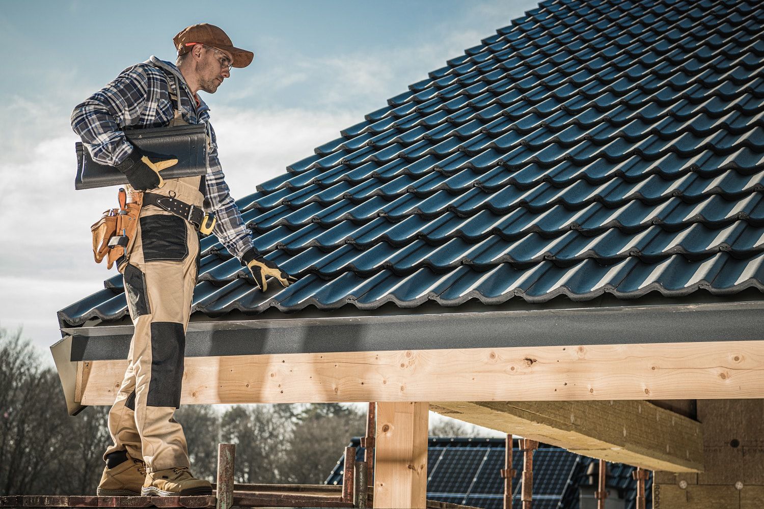 Professional roof inspection and maintenance service